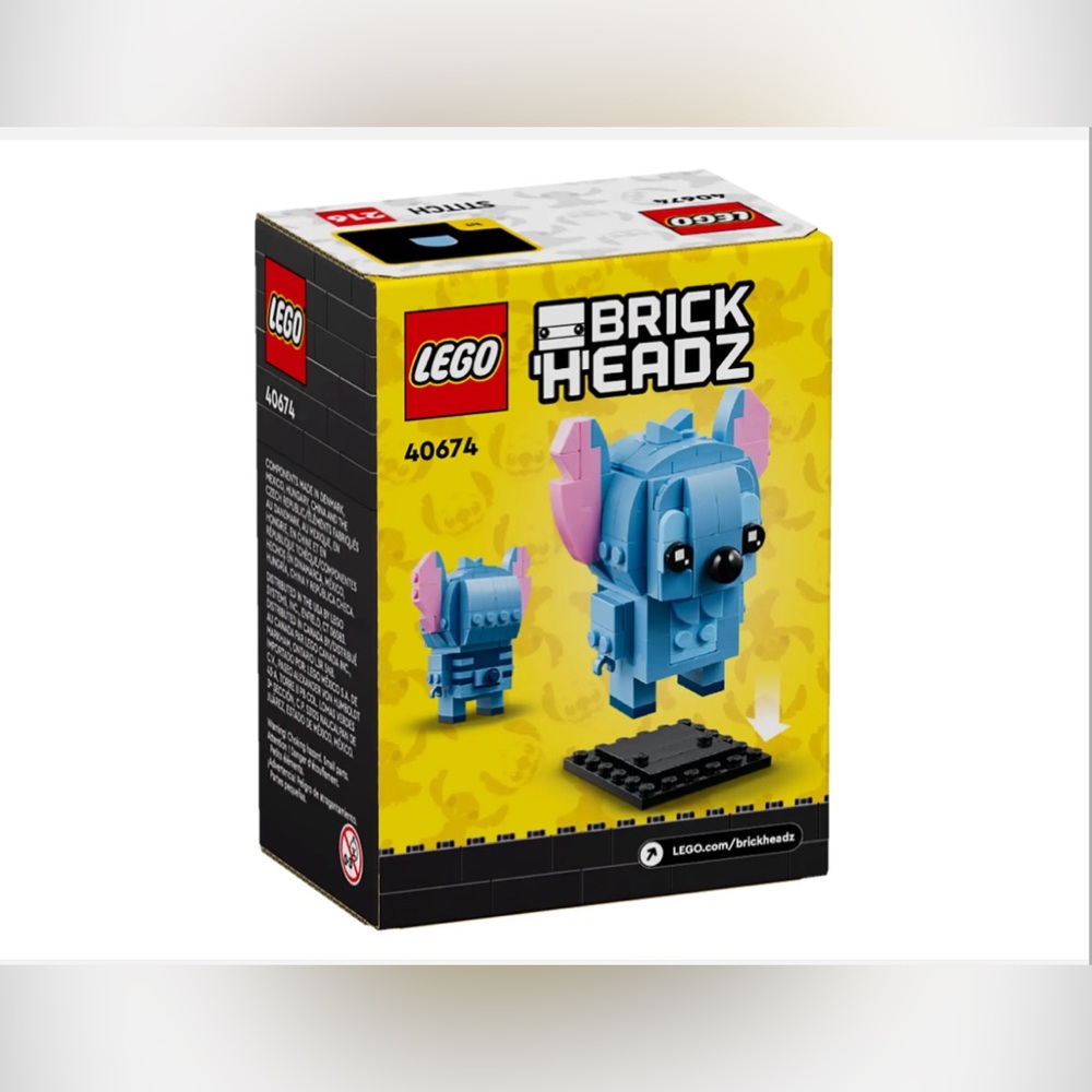 LEGO Stitch Disney Brickheadz # 40674 NEW in Sealed Box